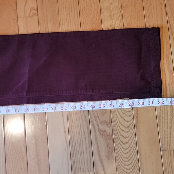 J.Crew Cords Matchstick Burgundy - Picture 11 of 15